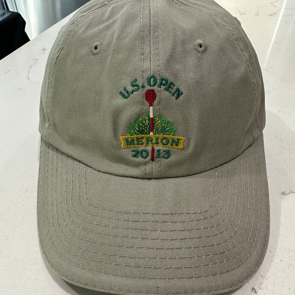 2013 Us Open Merion Golf Club Usga Member Khaki Cap Baseball Hat